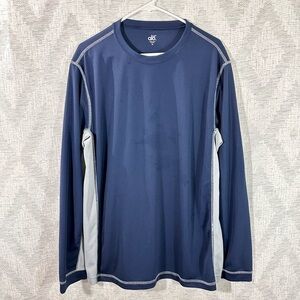 Men's ALO Cool Fit navy & grey long sleeve size XL